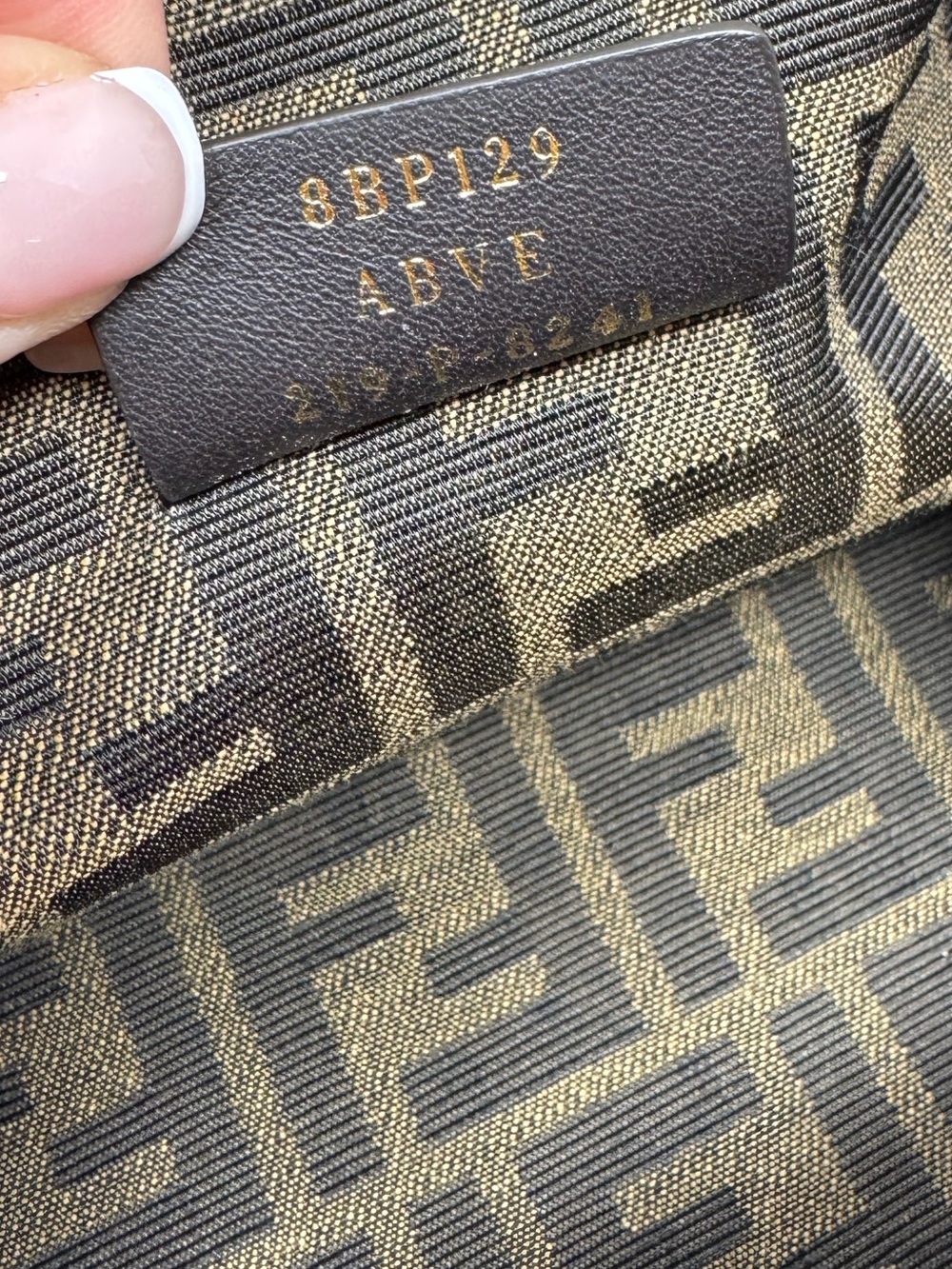 ✨🛍️ Fendi Light Brown Leather Fendi First Bag - Small - Picture 6 of 7